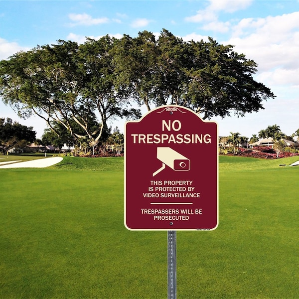 Parking Reserved For Motel Guest Only, Red & White Aluminum Architectural Sign